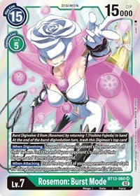 Rosemon: Burst Mode (BT13-060 SR) [Versus Royal Knights]