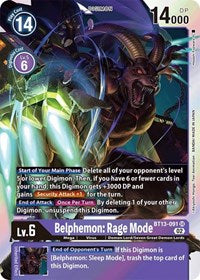 Belphemon: Rage Mode (BT13-091 SR) [Versus Royal Knights]