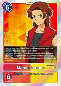 Marcus Damon (BT13-095 R) [Versus Royal Knights]