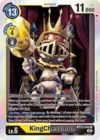 KingChessmon (BT13-045 R) [Versus Royal Knights]
