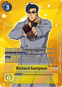 Richard Sampson (Box Topper) (BT13-098 U) [Versus Royal Knights]