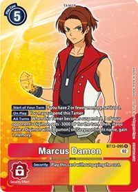 Marcus Damon (Box Topper) (BT13-095 R) [Versus Royal Knights]