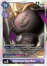 Belphemon: Sleep Mode (BT13-088 R) [Versus Royal Knights]