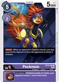 Peckmon (BT13-082 C) [Versus Royal Knights]