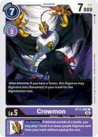 Crowmon (BT13-085 C) [Versus Royal Knights]