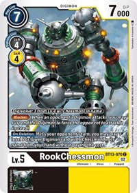 RookChessmon (BT13-070 C) [Versus Royal Knights]