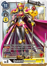 QueenChessmon (BT13-073 U) [Versus Royal Knights]