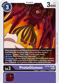ProtoGizmon (BT13-080 C) [Versus Royal Knights]