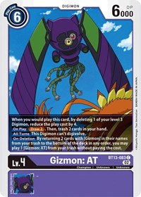 Gizmon: AT (BT13-083 C) [Versus Royal Knights]