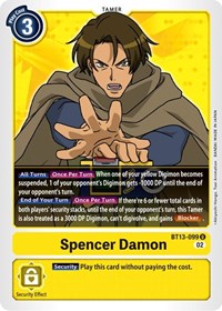 Spencer Damon (BT13-099 U) [Versus Royal Knights]