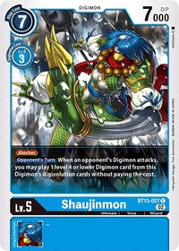 Shaujinmon (BT13-027 C) [Versus Royal Knights]
