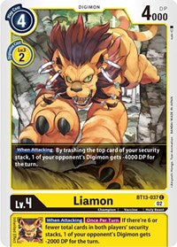 Liamon (BT13-037 C) [Versus Royal Knights]