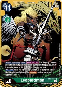 Leopardmon (Alternate Art) (BT13-056 R) [Versus Royal Knights]