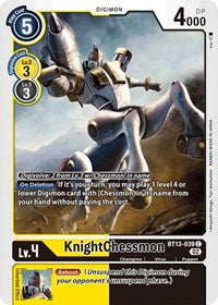 KnightChessmon BT13-039 (BT13-039 C) [Versus Royal Knights]
