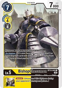 BishopChessmon (BT13-042 C) [Versus Royal Knights]
