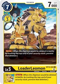 LoaderLeomon (BT13-043 C) [Versus Royal Knights]