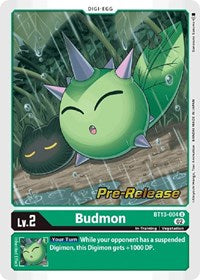 Budmon (BT13-004 U) [Versus Royal Knights Pre-Release Cards]