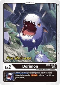 Dorimon (BT13-005 U) [Versus Royal Knights Pre-Release Cards]
