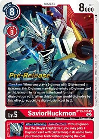 SaviorHuckmon (BT13-016 U) [Versus Royal Knights Pre-Release Cards]