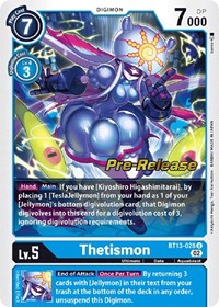 Thetismon (BT13-028 U) [Versus Royal Knights Pre-Release Cards]