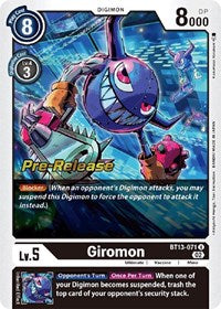 Giromon (BT13-071 U) [Versus Royal Knights Pre-Release Cards]