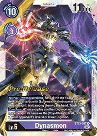 Dynasmon (BT13-087 R) [Versus Royal Knights Pre-Release Cards]