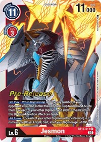 Jesmon (BT13-017 R) [Versus Royal Knights Pre-Release Cards]