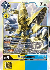 Magnamon (BT13-040 R) [Versus Royal Knights Pre-Release Cards]