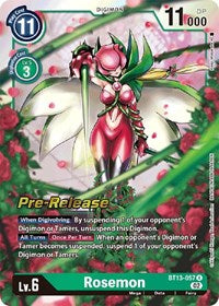 Rosemon (BT13-057 R) [Versus Royal Knights Pre-Release Cards]