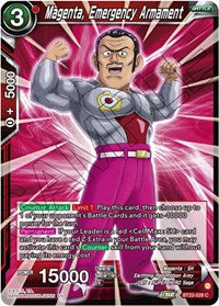Magenta, Emergency Armament (BT22-028) [Critical Blow]