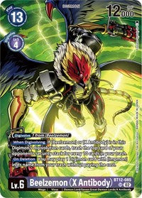 Beelzemon (X Antibody) (Premium Binder Set) (BT12-085 SR) [Across Time]