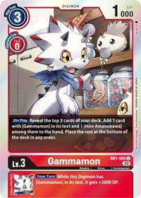 Gammamon - RB1-005 (RB1-005 U) [Resurgence Booster]
