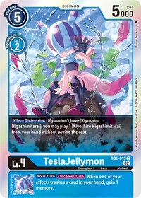 TeslaJellymon (RB1-013 C) [Resurgence Booster]