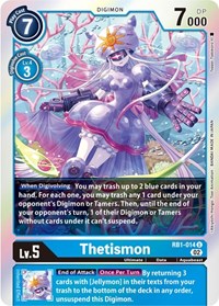 Thetismon (RB1-014 U) [Resurgence Booster]