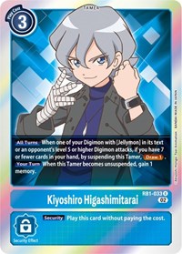 Kiyoshiro Higashimitarai (RB1-033 R) [Resurgence Booster]