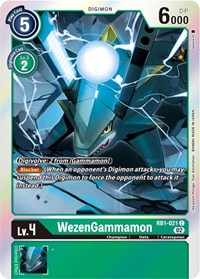 WezenGammamon (RB1-021 C) [Resurgence Booster]