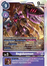Regulusmon (RB1-030 R) [Resurgence Booster]