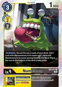Numemon (RB1-017 C) [Resurgence Booster]