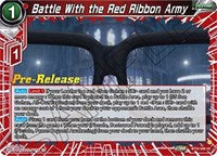 Battle With the Red Ribbon Army (BT22-006) [Critical Blow Pre-Release Cards]