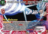 Special Beam Cannon, Inherited Power (BT22-007) [Critical Blow Pre-Release Cards]