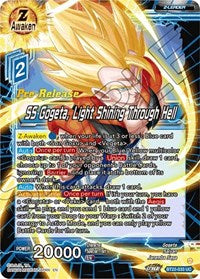 SS Gogeta, Light Shining Through Hell (BT22-033) [Critical Blow Pre-Release Cards]