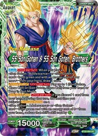 Son Goten // SS Son Gohan & SS Son Goten, Brothers (BT22-054) [Critical Blow Pre-Release Cards]
