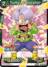 Trunks, Provocation (BT22-071) [Critical Blow Pre-Release Cards]