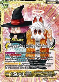 Fortuneteller Baba // Fortuneteller Baba & Son Gohan, Battle Observation (BT22-082) [Critical Blow Pre-Release Cards]
