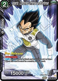Vegeta, Combined Offense and Defense (BT22-120) [Critical Blow Pre-Release Cards]
