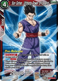 Son Gohan, Ultimate Power of Legend (BT22-010) [Critical Blow Pre-Release Cards]