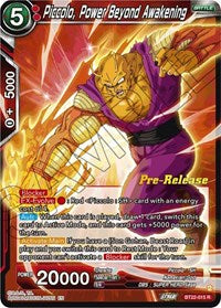 Piccolo, Power Beyond Awakening (BT22-015) [Critical Blow Pre-Release Cards]
