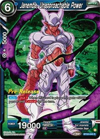 Janemba, Unapproachable Power (BT22-045) [Critical Blow Pre-Release Cards]