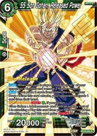 SS Son Gohan, Released Power (BT22-063) [Critical Blow Pre-Release Cards]