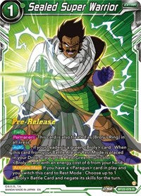 Sealed Super Warrior (BT22-078) [Critical Blow Pre-Release Cards]